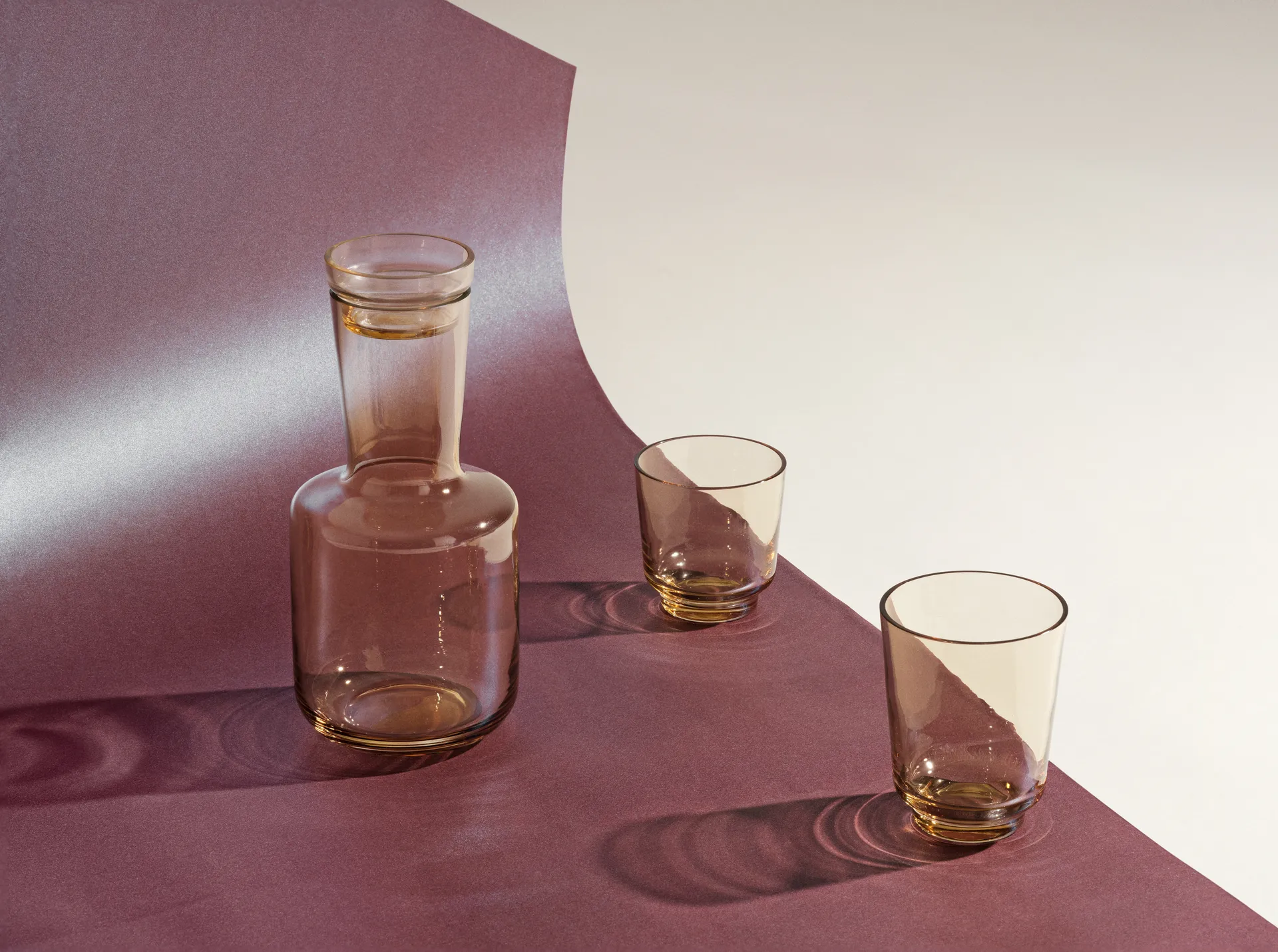 Raise glas 20cl 2-pack, Ochre Muuto