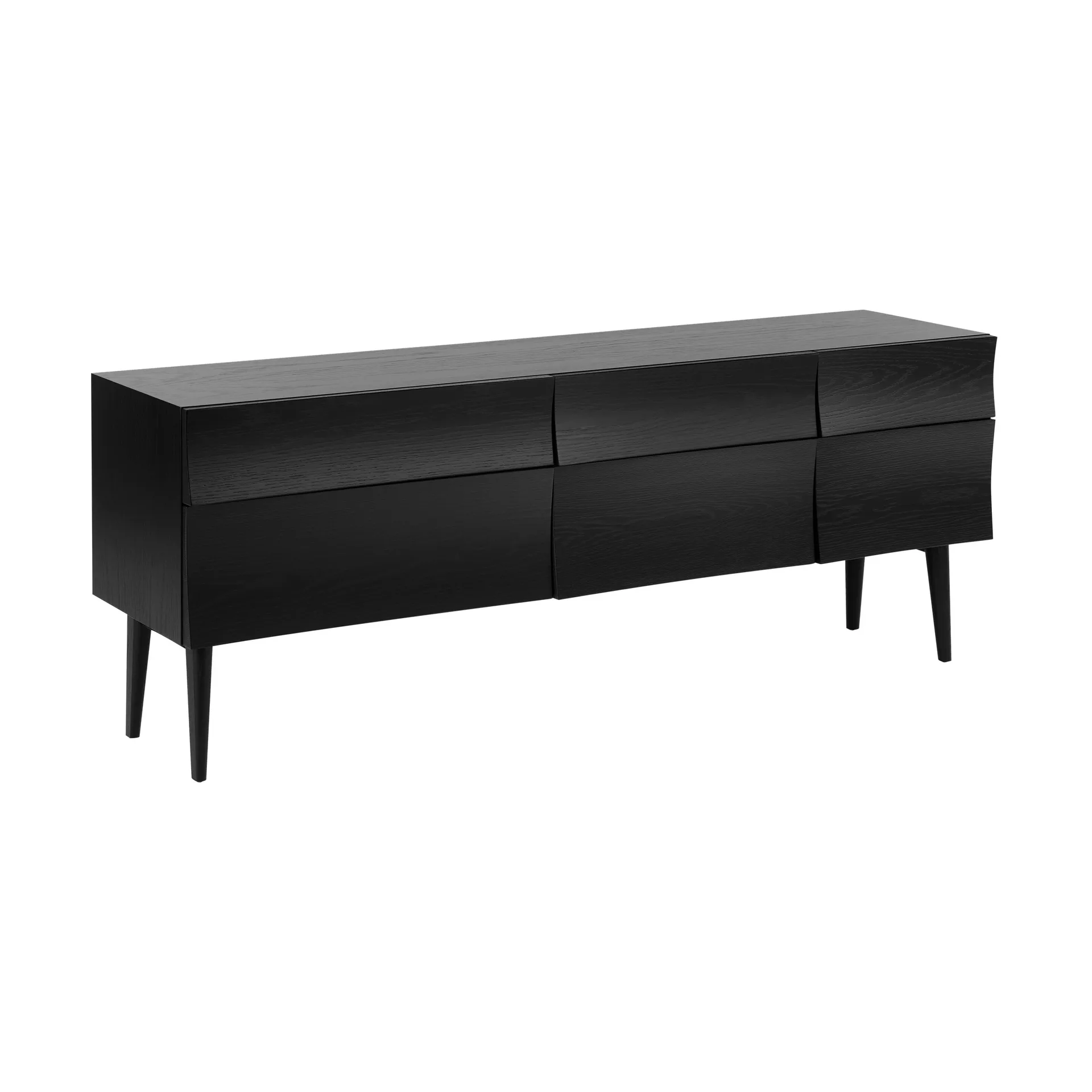 Reflect sideboard large, Black Muuto