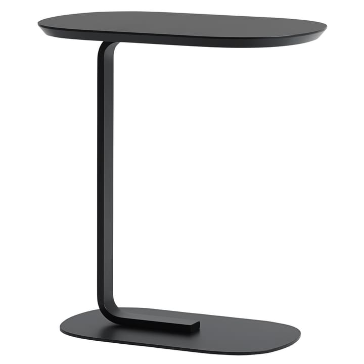 Relate sidobord H 605 - Black - Muuto