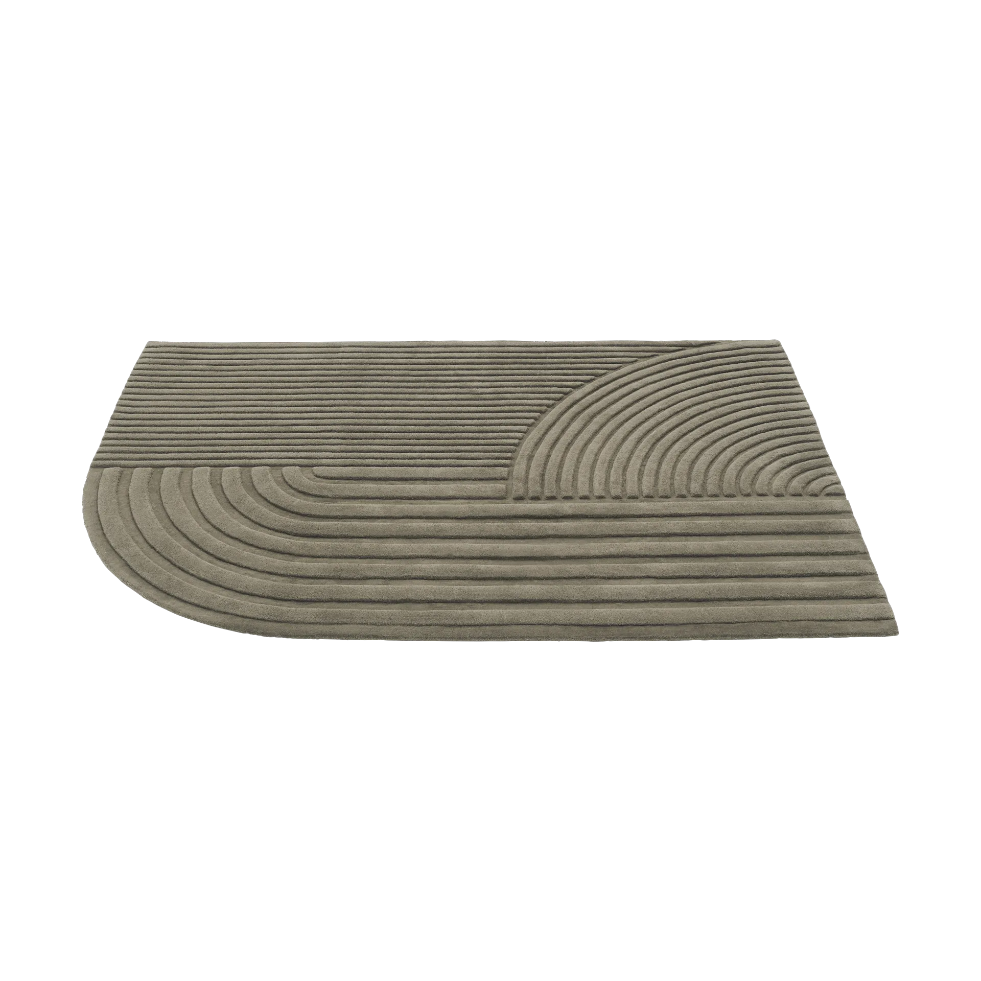 Relevo matta 170x240 cm, Taupe Muuto