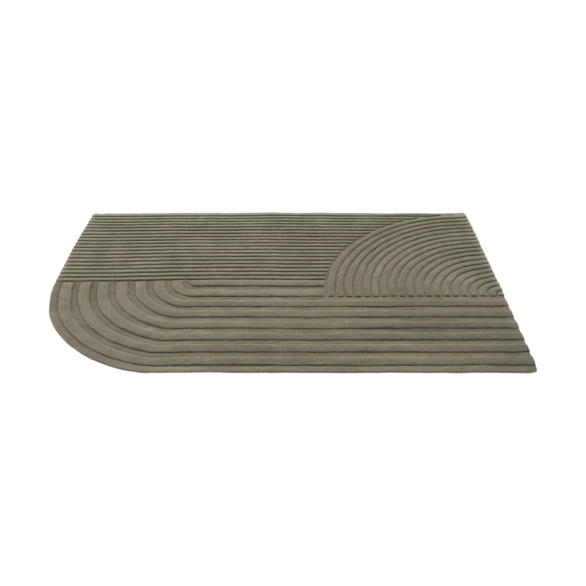 Relevo matta 200x300 cm, Taupe Muuto