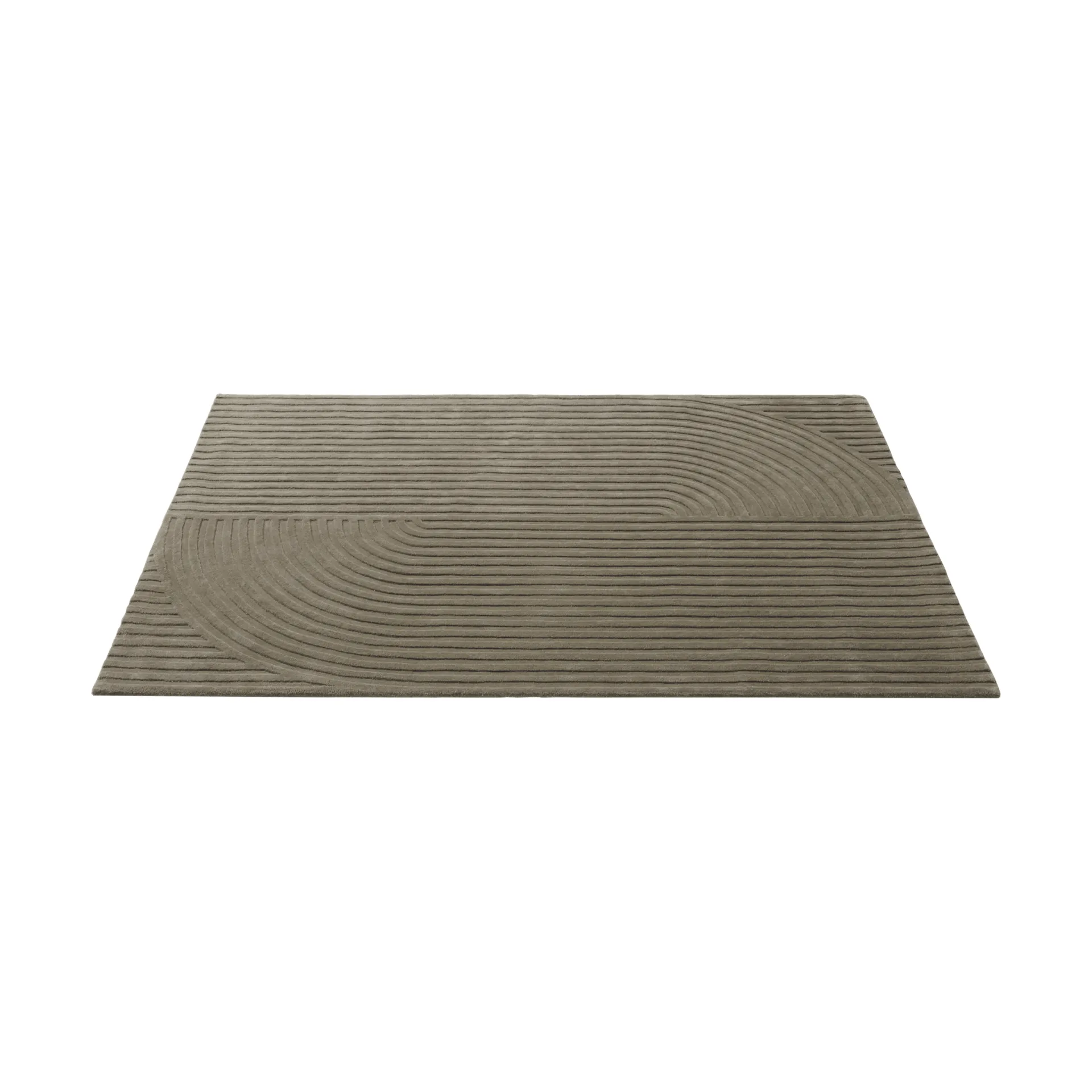 Relevo Rug Quattro ullmatta, Taupe, 170x240 cm Muuto Relevo Rug Quattro ullmatta, Taupe, 170x240 cm Muuto