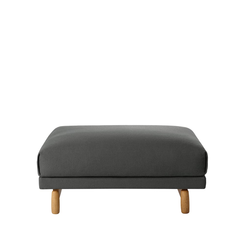 Muuto Rest Pouf pall Remix 163-Oak | Skandinavisk Design | Pallar | Grå