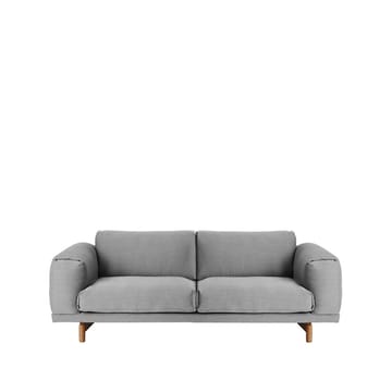 Rest soffa - 2-sits tyg steelcut trio ii 133 light grey-ekben - Muuto
