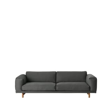 Rest soffa - 3-sits-remix 163 grey-ekben - Muuto