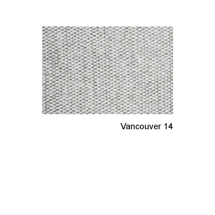 Rest soffa, 3-sits tyg vancouver 14 light grey, ekben Muuto