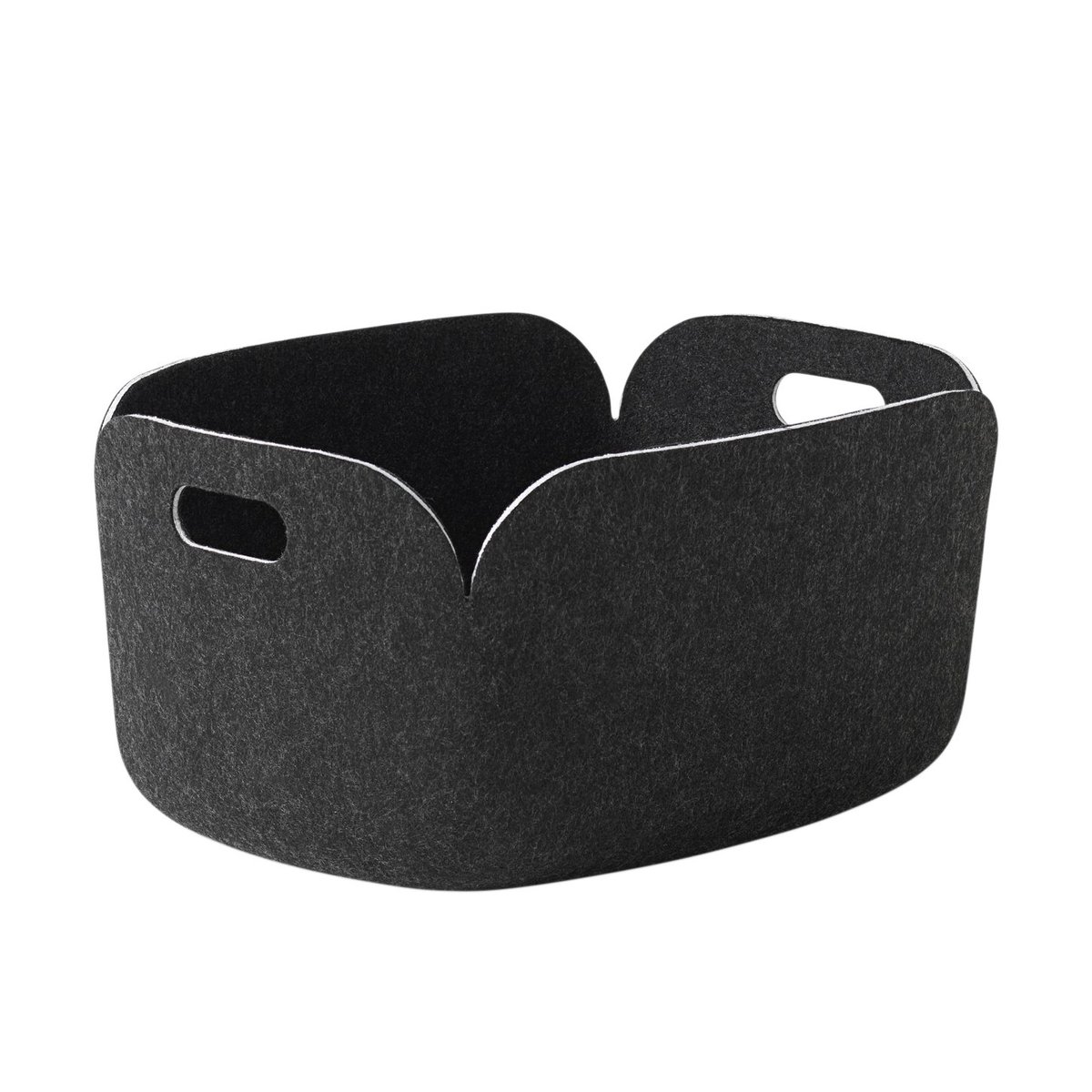 Muuto Restore förvaringskorg Black melange (svart) | Skandinavisk Design | Förvaringskorgar | Blå