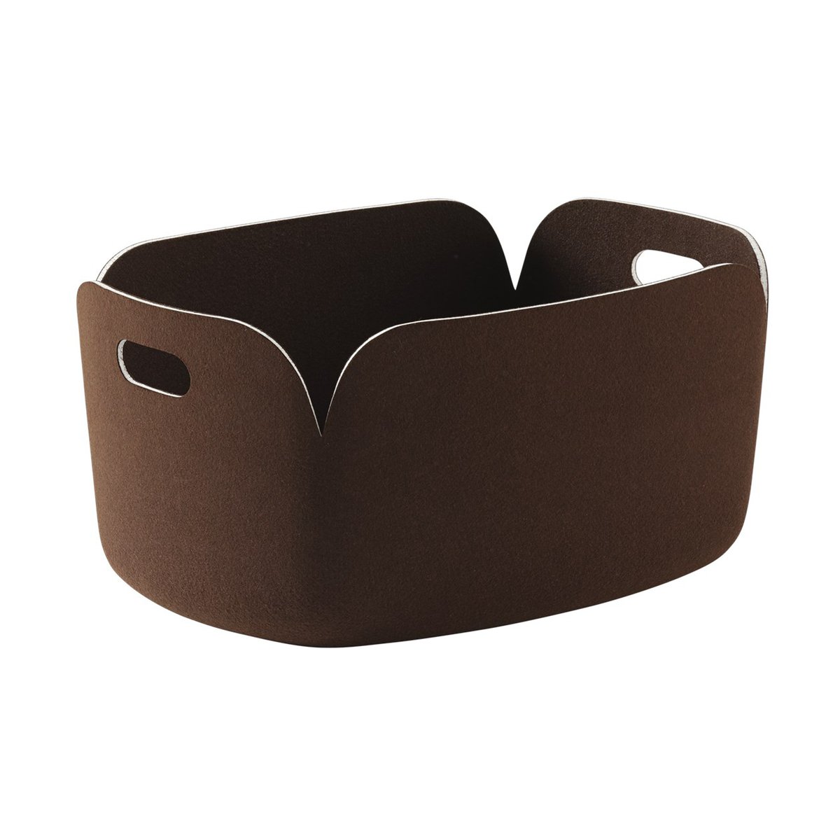 Muuto Restore förvaringskorg Dark Brown | Skandinavisk Design | Förvaringskorgar | Brun