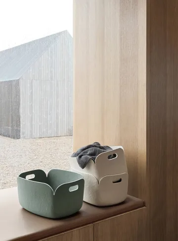 Restore förvaringskorg - Sand - Muuto