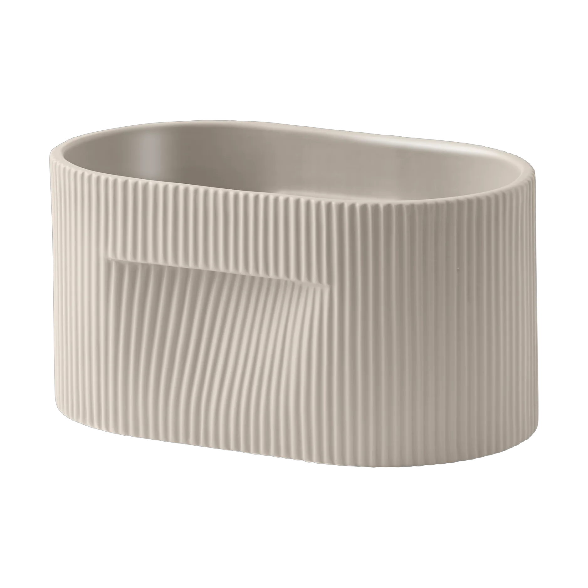 Ridge kruka 13 cm, Beige Muuto
