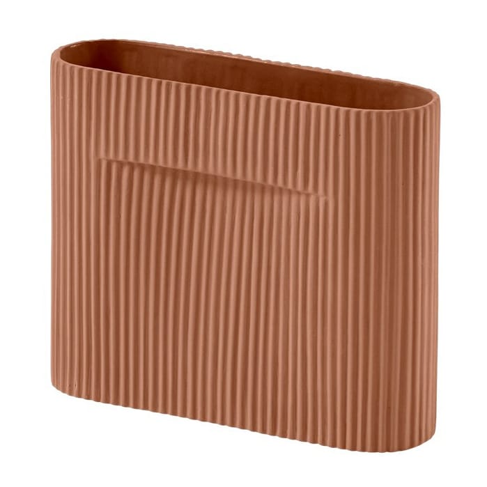 Ridge vas 16,5 cm - Terracotta - Muuto