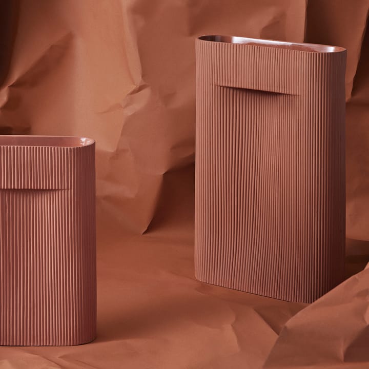 Ridge vas 35 cm, Terracotta Muuto