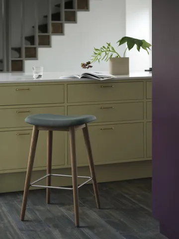 Ridge vas frostat glas 35 cm - Light orange - Muuto