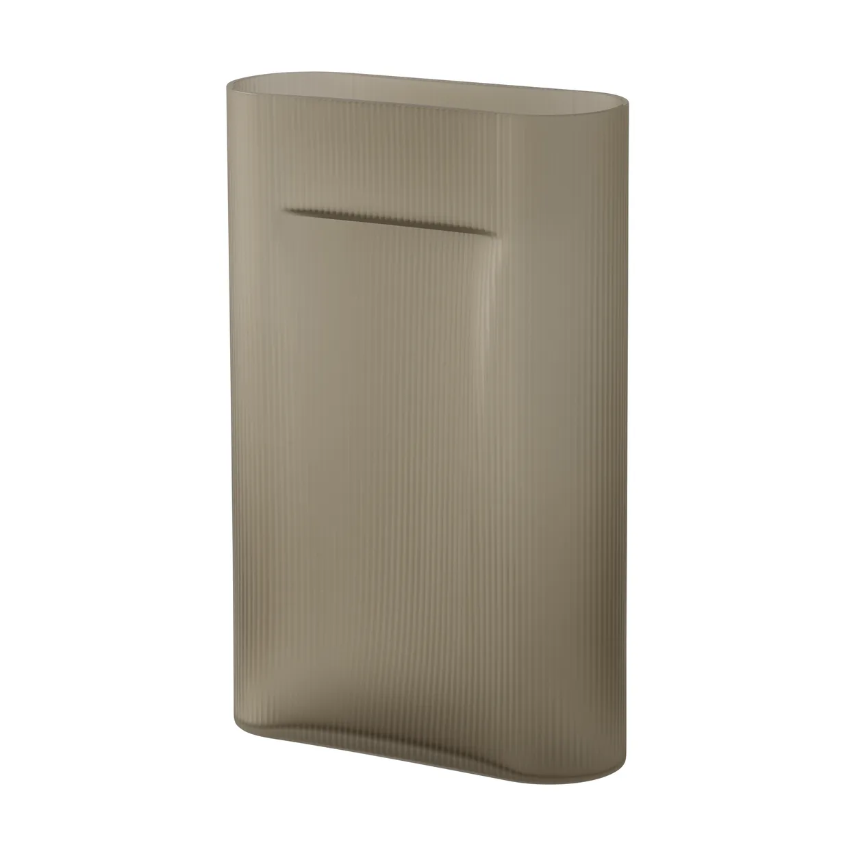 Muuto Ridge vas frostat glas 48,5 cm Taupe | Skandinavisk Design | Vaser | Beige