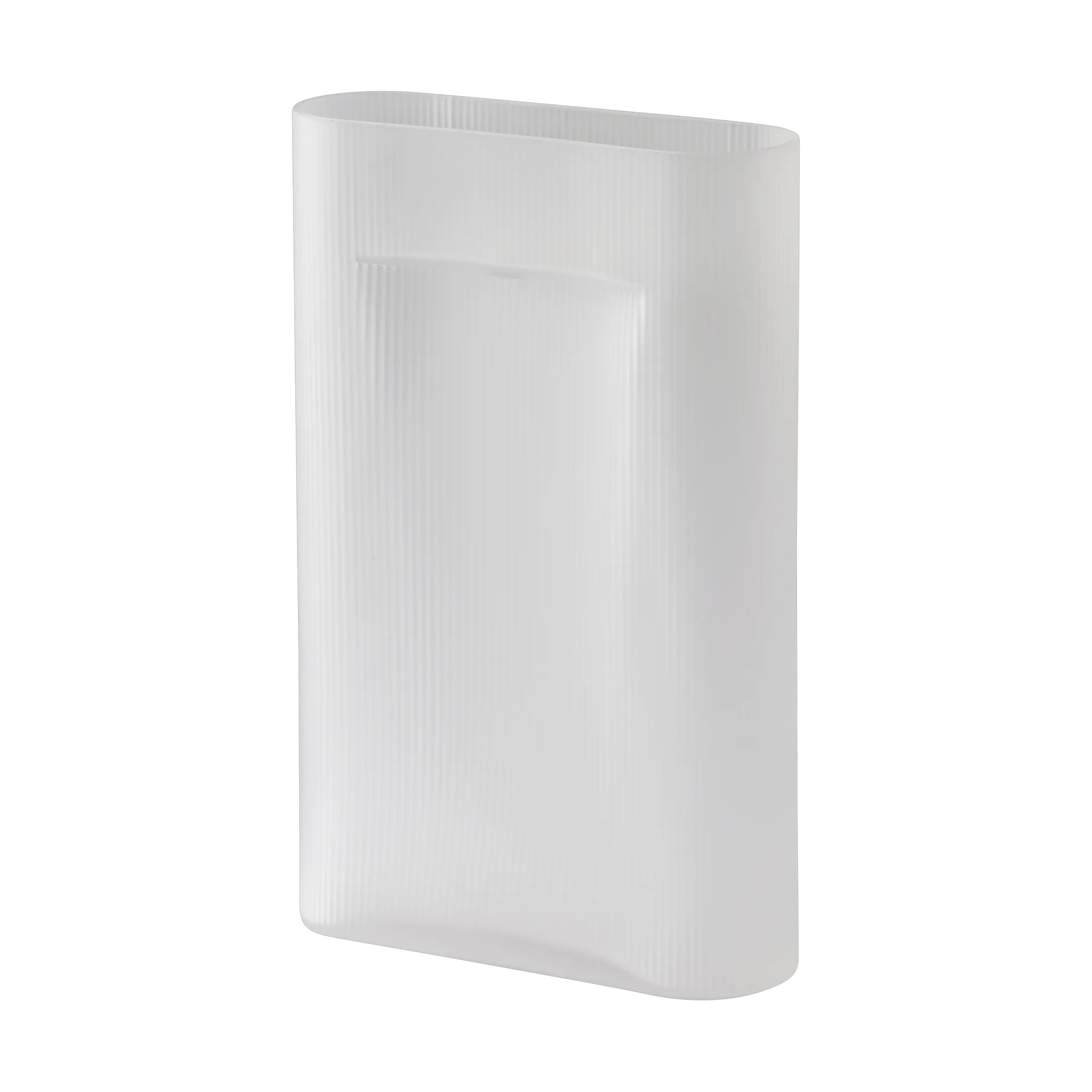 Ridge vas frostat glas 48,5 cm, White Muuto