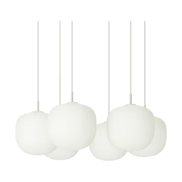 Rime Pendant Cluster 6 pendel - Grey, Ø25 cm - Muuto