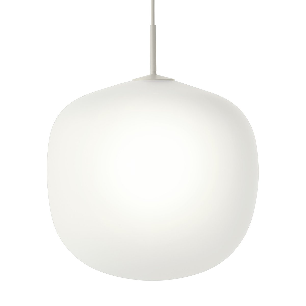 Muuto Rime pendel 45 cm Grå | Skandinavisk Design | Taklampor & Pendlar | Grå
