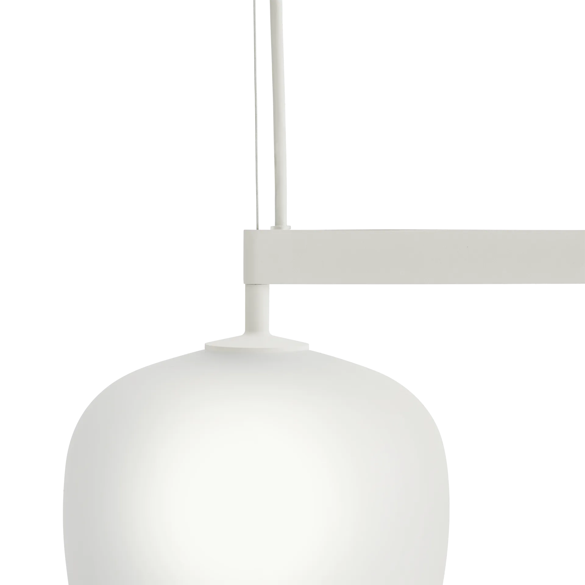 Rime Rail Lamp pendel, White Muuto