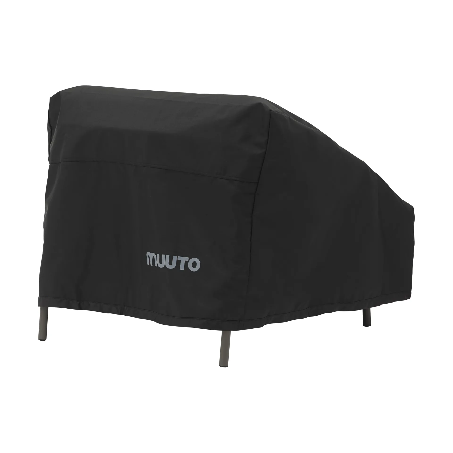 Settle Outdoor skydd till loungefåtölj, Black Muuto