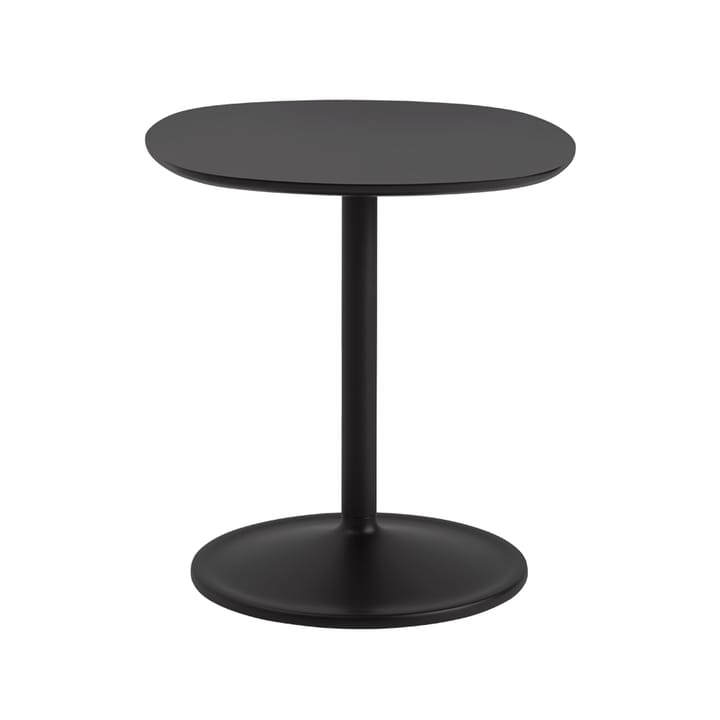 Soft 45x45cm sidobord, Black nanolaminate H: 48 cm Muuto