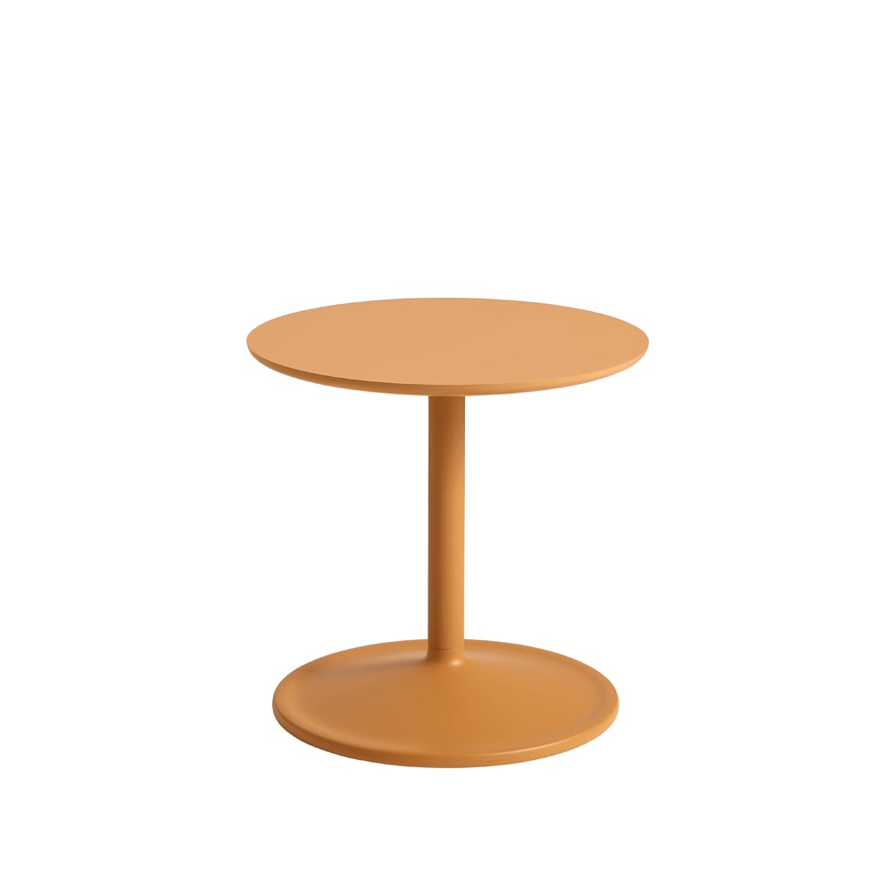 Muuto Soft sidobord 41cm Orange laminate H: 40 cm | Skandinavisk Design | Avlastningsbord & Sidobord | Orange