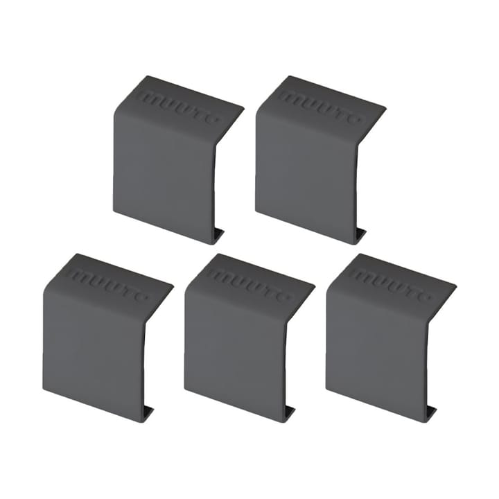 Stacked clips till förvaringssystem 5-pack - Grey - Muuto