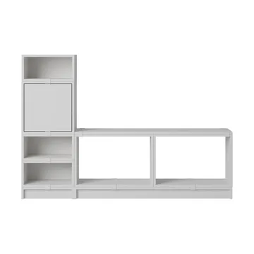 Stacked förvaringssystem hall konfiguration 1 - Grey - Muuto
