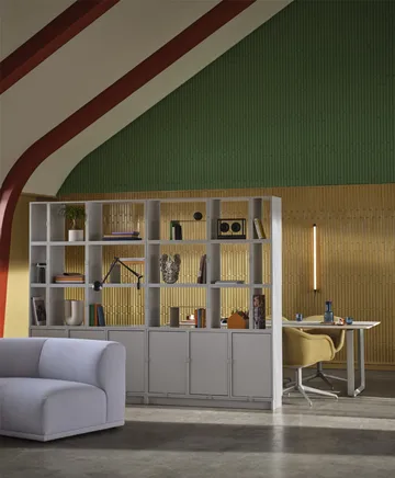 Stacked förvaringssystem kontor konfiguration 2 - White - Muuto