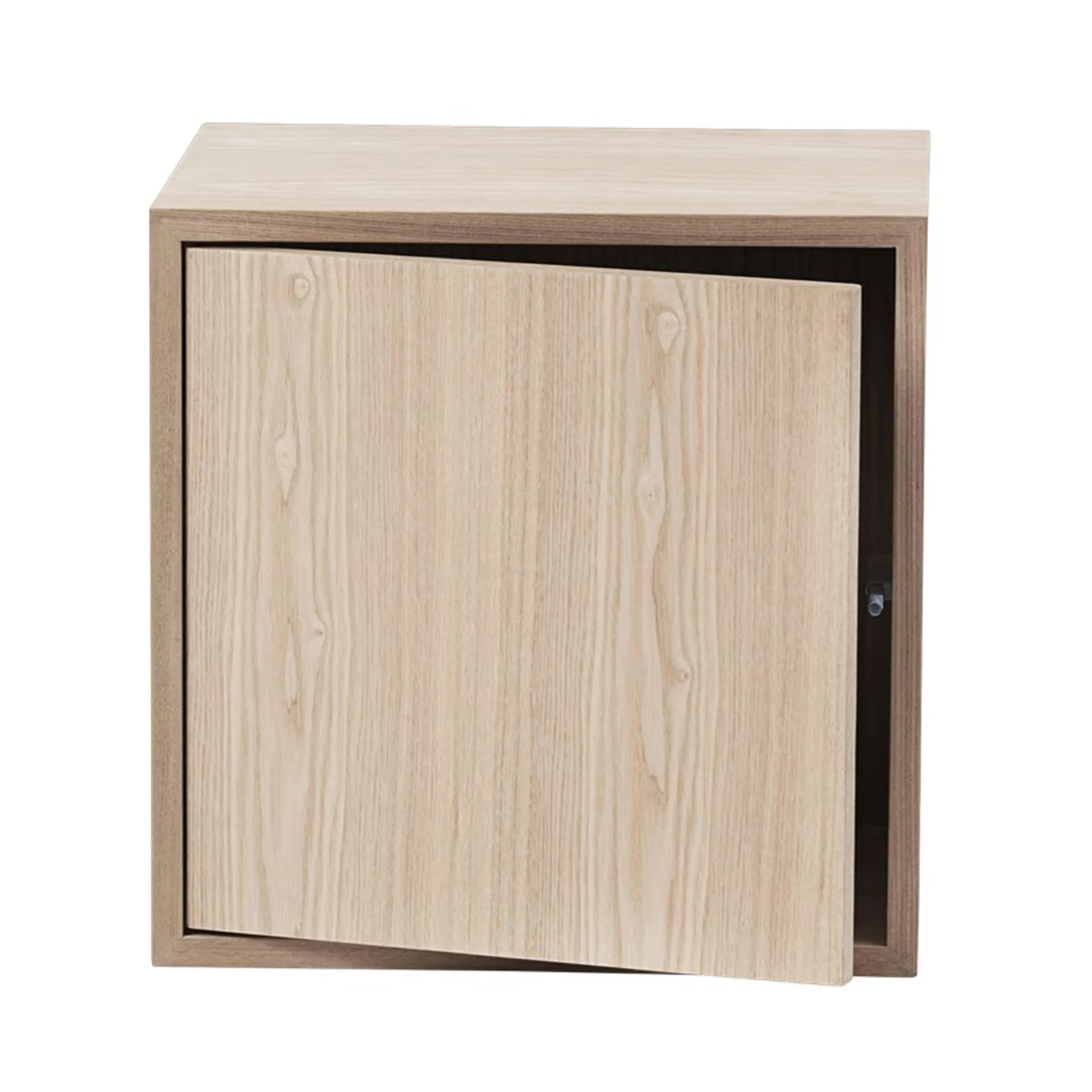 Stacked förvaringssystem med dörr medium, Oak Muuto