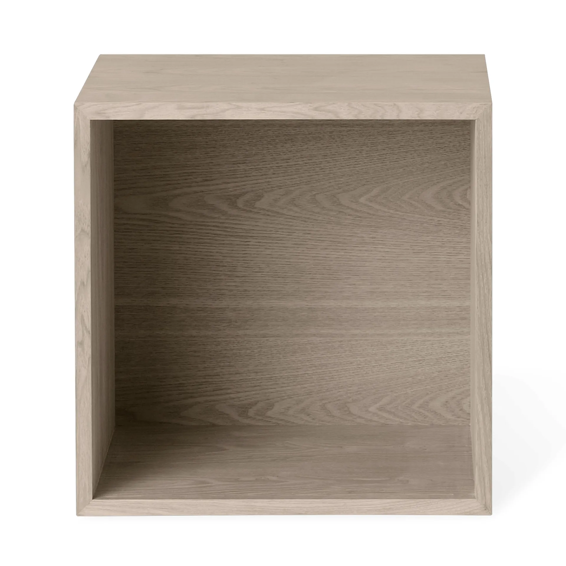 Stacked förvaringssystem med ryggskiva medium, Oak Muuto
