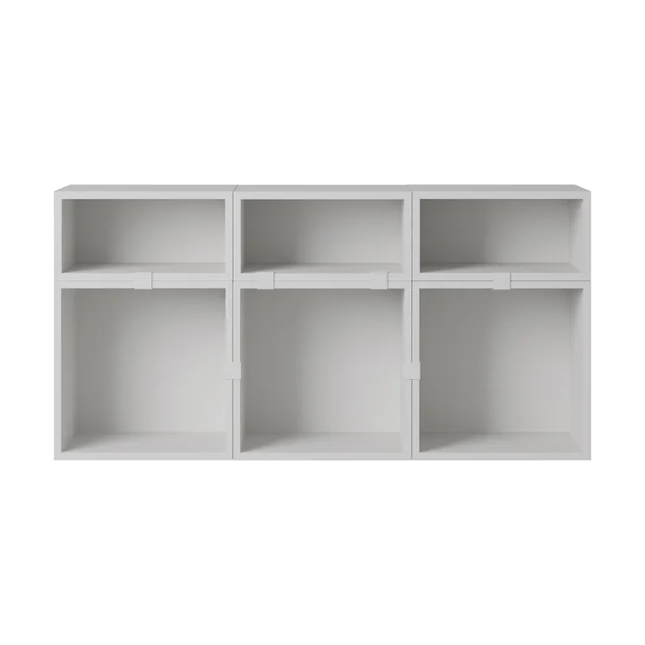 Stacked förvaringssystem sideboard konfiguration 5 - Grey - Muuto