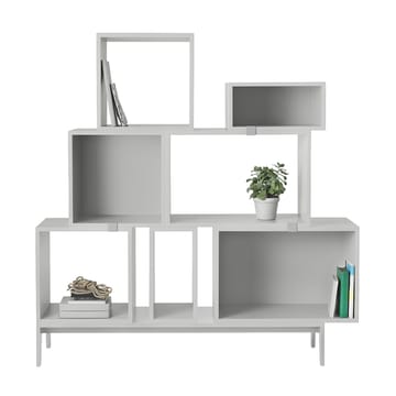 Stacked hyllsystem podium - Light grey - Muuto
