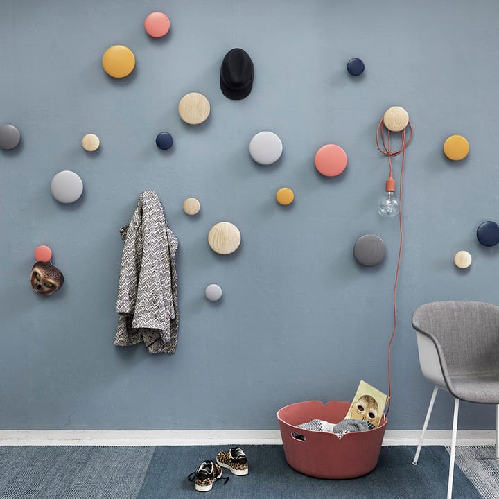 The Dots klädkrok ask - Ø6,5 cm - Muuto