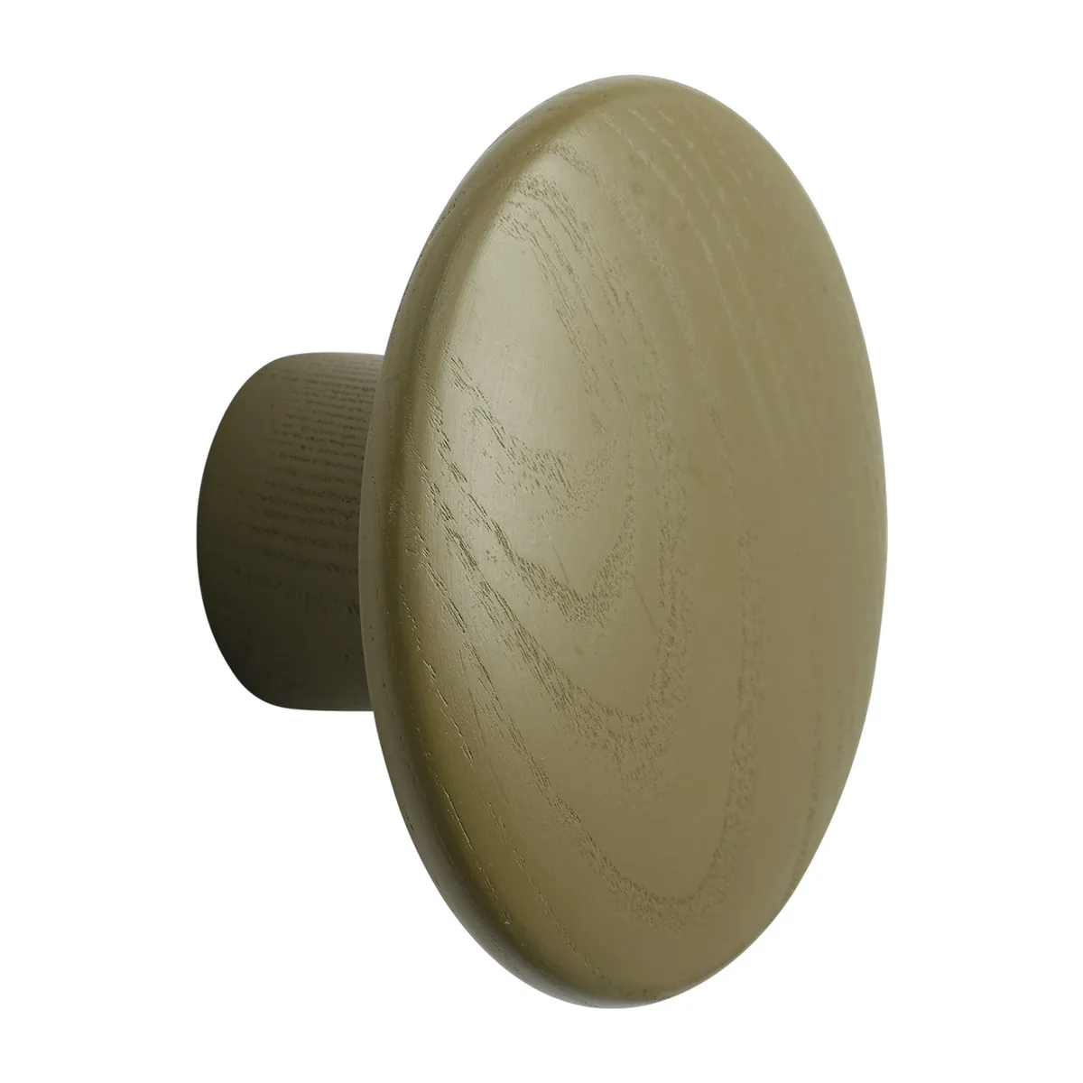 Muuto The Dots klädkrok brown green Ø9 cm