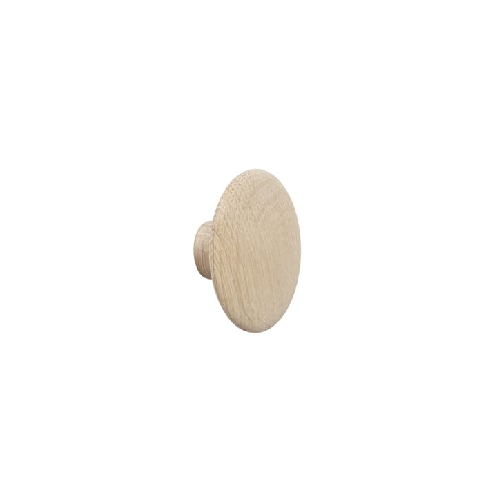 The Dots klädkrok ek - �Ø6,5 cm - Muuto