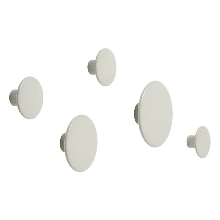 The Dots klädkrok off white - Ø6,5 cm - Muuto