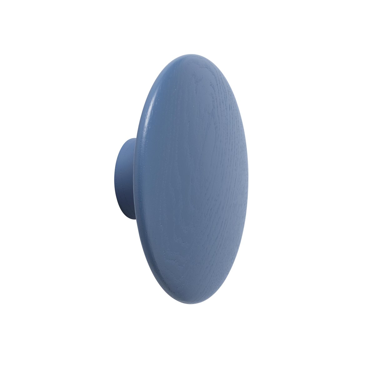 Muuto The Dots klädkrok pale blue 6,5 cm | Skandinavisk Design | Krokar & Hängare | Blå
