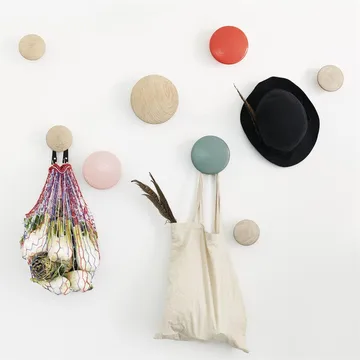 The Dots klädkrok petroleum (blå) - Small - Muuto