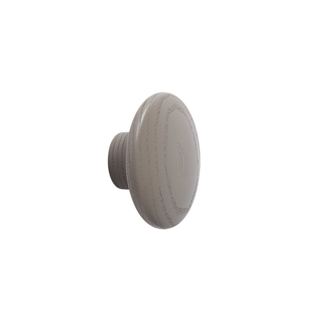 Muuto The Dots klädkrok taupe 6,5 cm | Skandinavisk Design | Krokar & Hängare | Brun