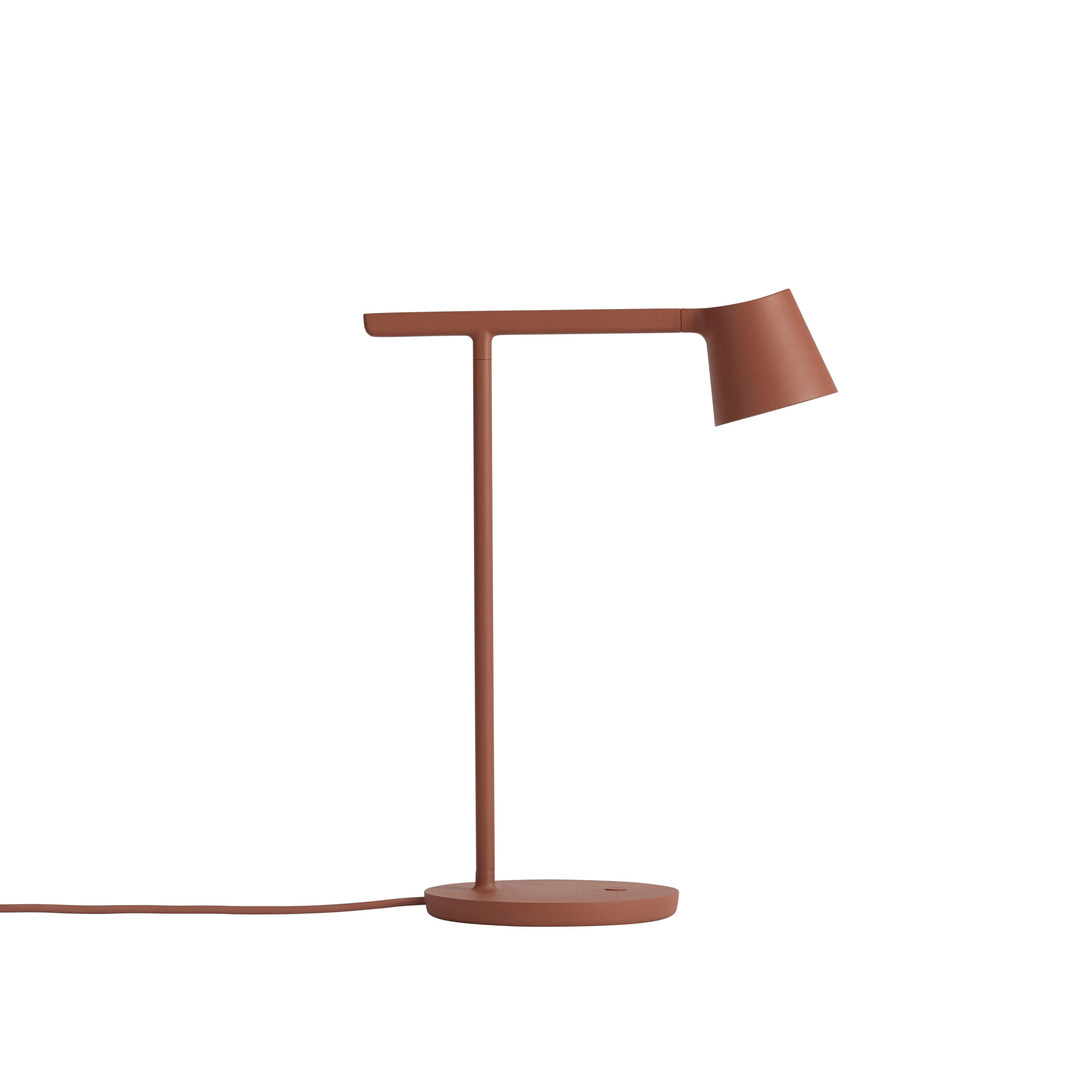Tip bordslampa, kopparbrun