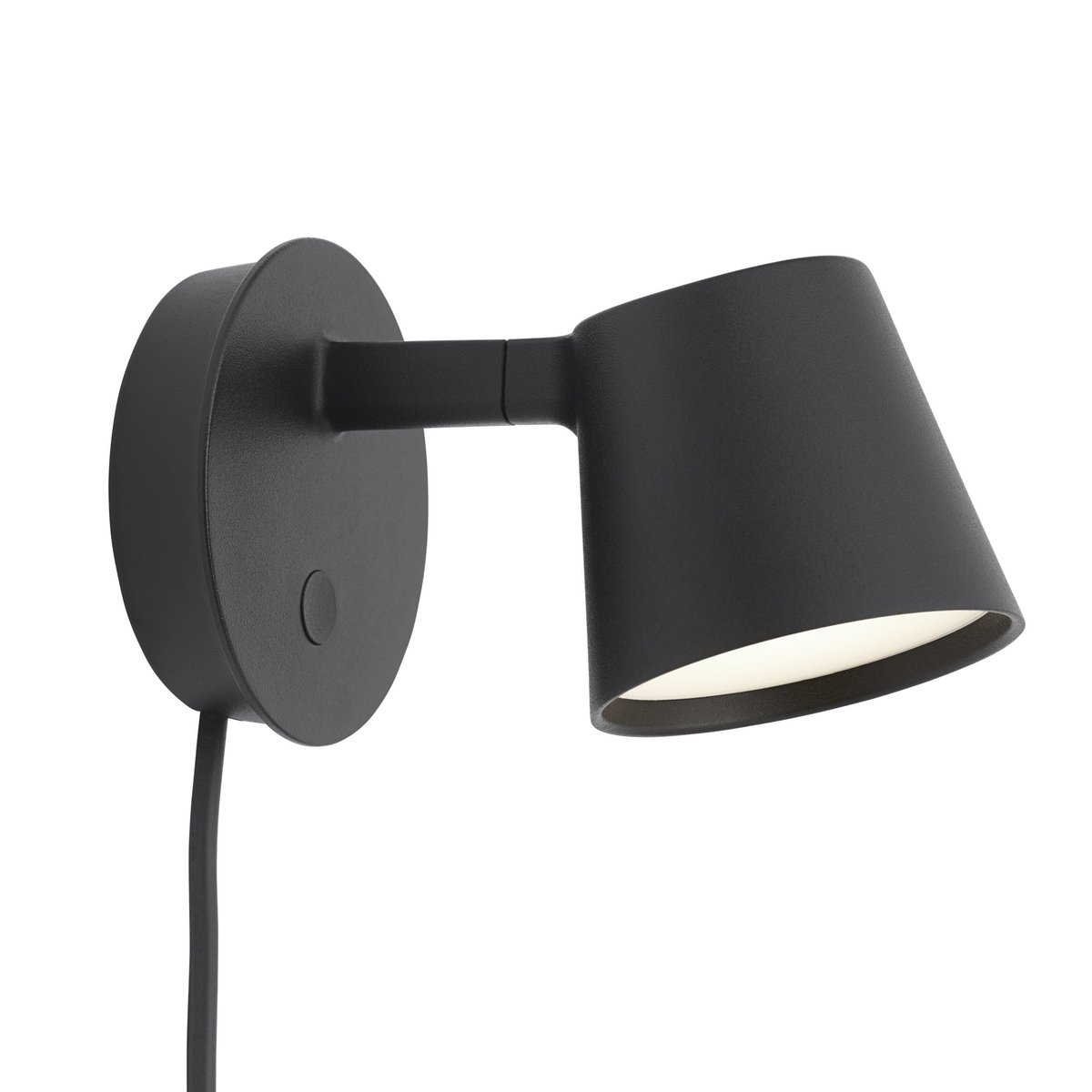 Muuto Tip vägglampa Black | Skandinavisk Design | Vägglampor | Svart