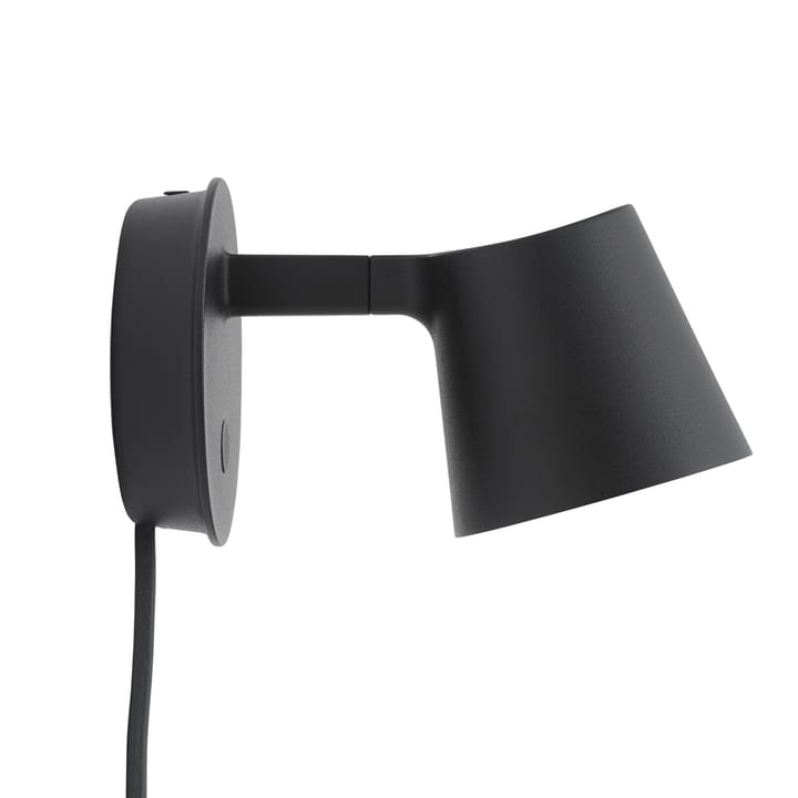 Tip vägglampa - Black - Muuto