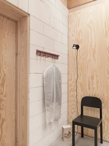 Tip vägglampa - Black - Muuto