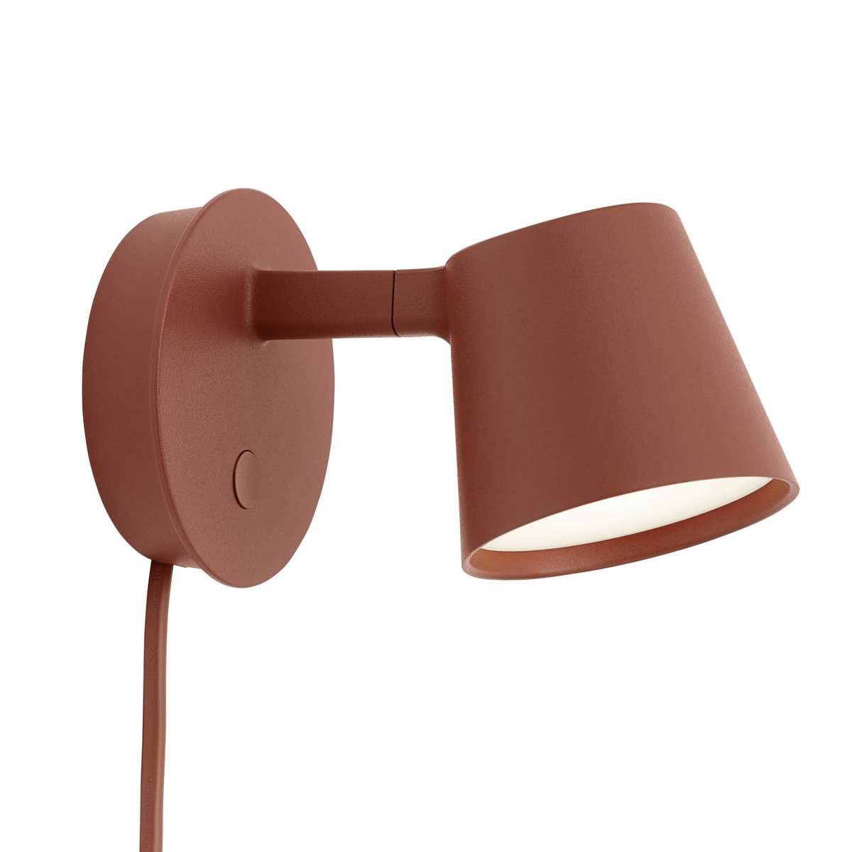 Muuto Tip vägglampa Copper brown | Skandinavisk Design | Vägglampor | Brun