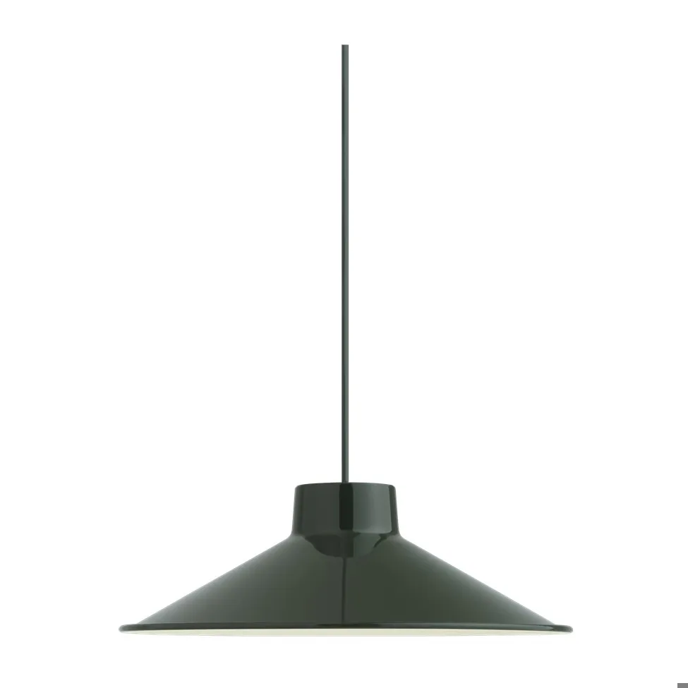 Muuto Top taklampa Ø36 cm Mörkgrön