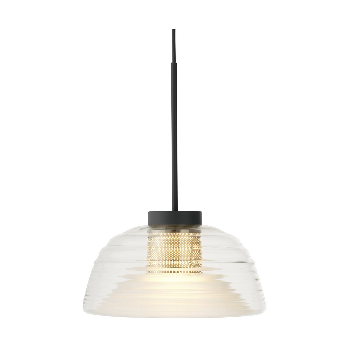 Muuto Two-Layer pendel 37,5 cm Black | Skandinavisk Design | Taklampor & Pendlar | Svart