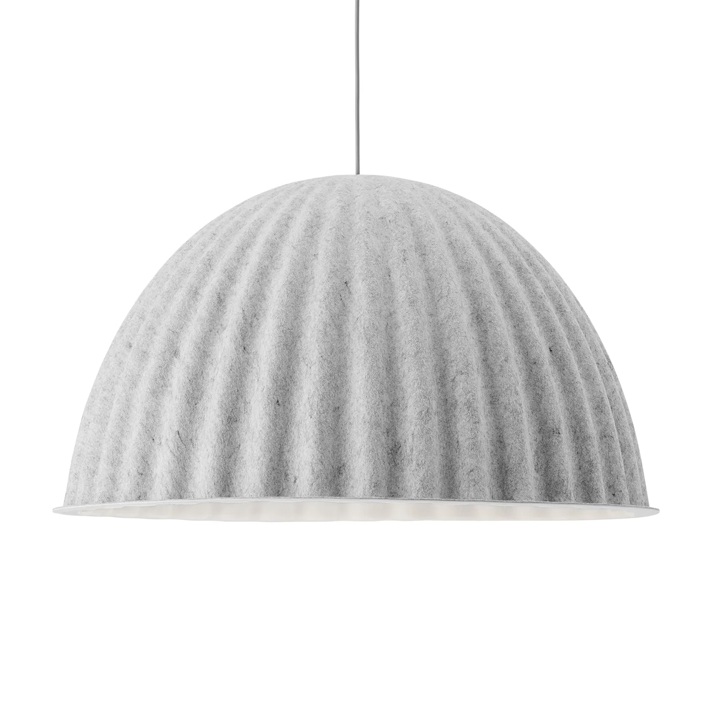 Under the bell taklampa Ø82 cm, White melange Muuto