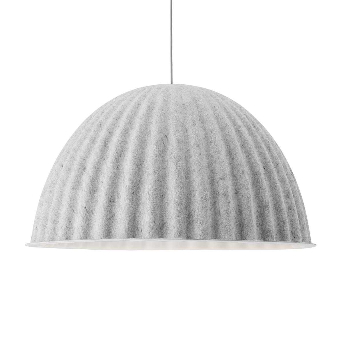 Muuto Under the bell taklampa 82 cm White melange | Skandinavisk Design | Taklampor & Pendlar | Vit