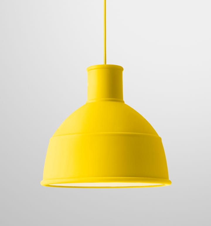 Unfold lampa, gul Muuto
