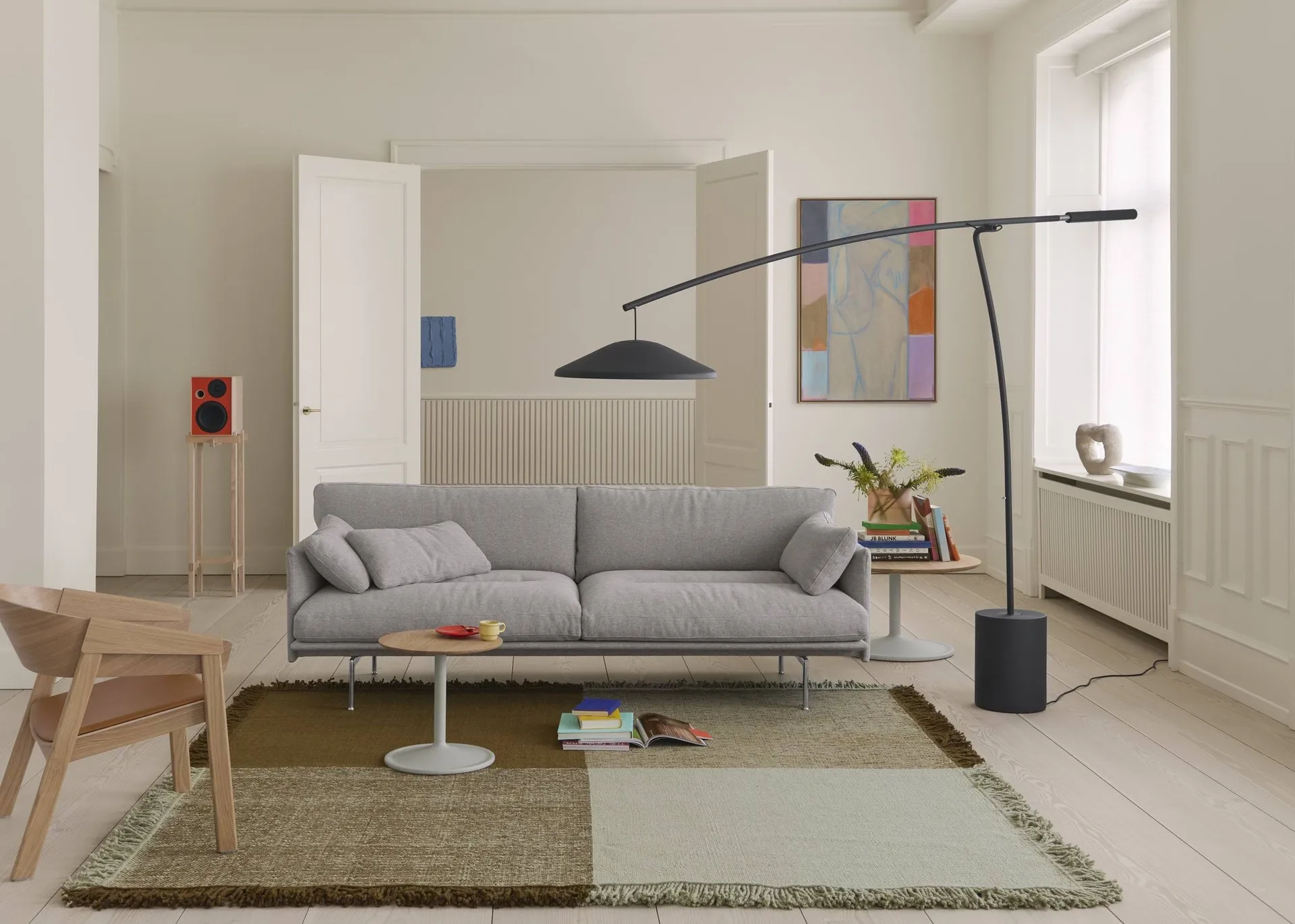 Verso ullmatta, Cool grey-dark brown, 258x258 cm Muuto Verso ullmatta, Cool grey-dark brown, 258x258 cm Muuto
